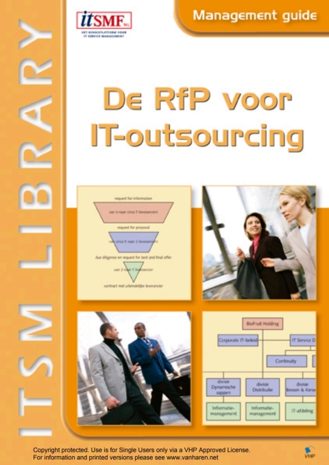Cover image for book De RfP voor IT-outsourcing - Management Guide