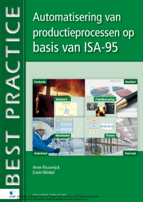 Cover image for book Automatisering van productieprocessen op basis van ISA-95