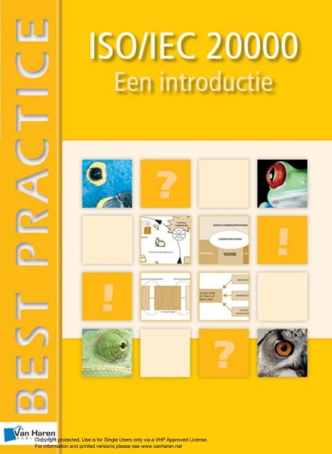 Cover image for book ISO/IEC 20000 - Een introductie