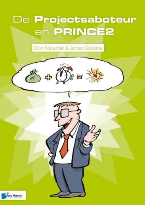 Cover image for book De Projectsaboteur en PRINCE2