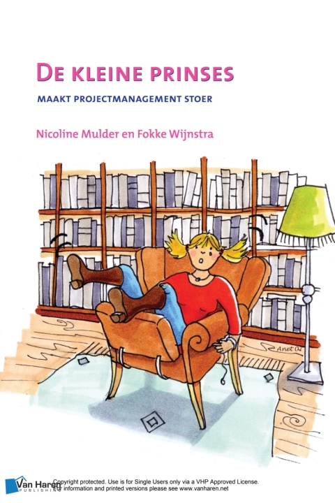 Cover image for book De kleine prinses - maakt projectmanagement stoer  - 2de druk