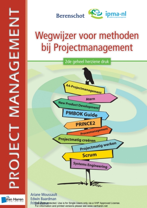 Cover image for book Wegwijzer voor methoden bij Projectmanagement - 2de geheel herziene druk