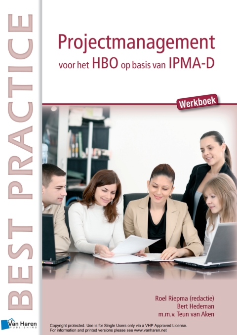 Cover image for book Projectmanagement voor het HBO op basis van IPMA-D - Werkboek