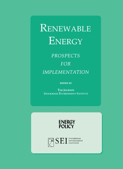 Cover image for book Renewable Energy: Prospects for Implementation