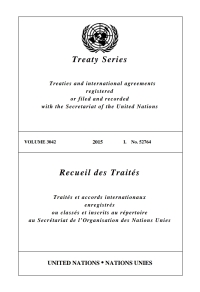 Cover image: Treaty Series 3042/Recueil des Traités 3042 9789210014731