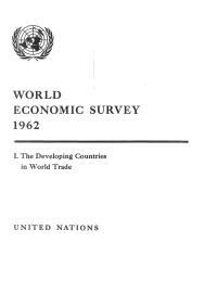 Imagen de portada: World Economic Survey 1962 9789210452809