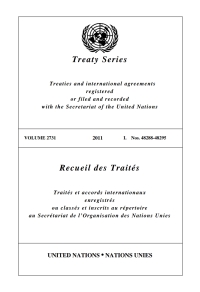 Cover image: Treaty Series 2731 9789210565592