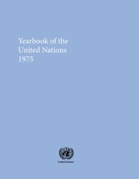 Imagen de portada: Yearbook of the United Nations 1975 9789210601948