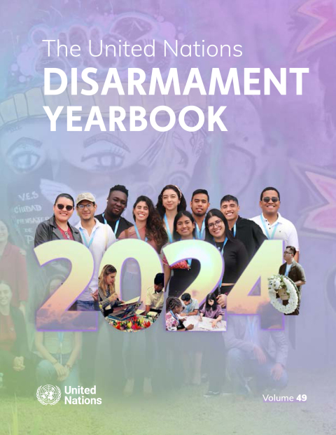 Cover image for book United Nations Disarmament Yearbook 2024