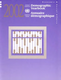 Imagen de portada: United Nations Demographic Yearbook 2002, Fifty-fourth issue/Nations Unies Annuaire Démographique 2002, Cinquante-quatrième édition 9789210510967