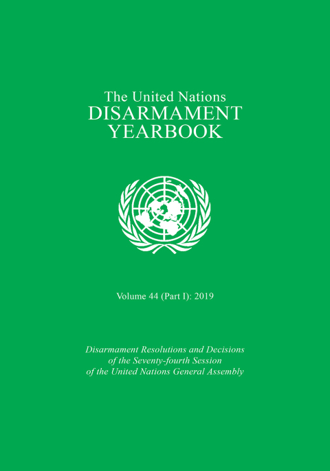 Cover image for book United Nations Disarmament Yearbook 2019: Part I