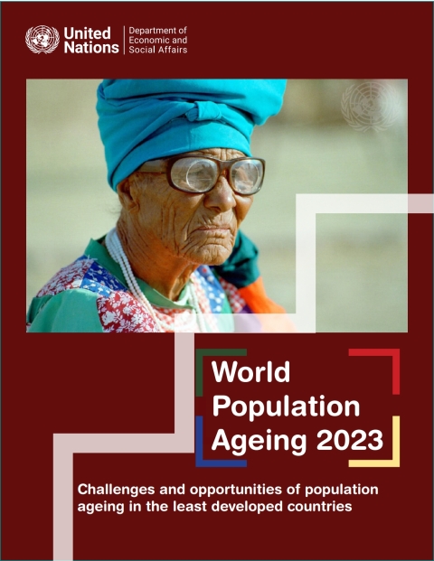 Cover image for book World Population Ageing 2023: Challenges and Opportunities of Population Ageing in the Least Developed Countries