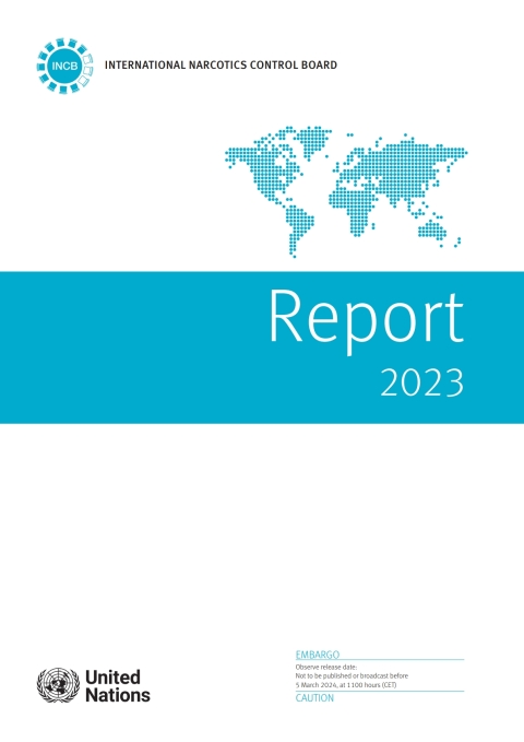 Cover image for book Report of the International Narcotics Control Board for 2023