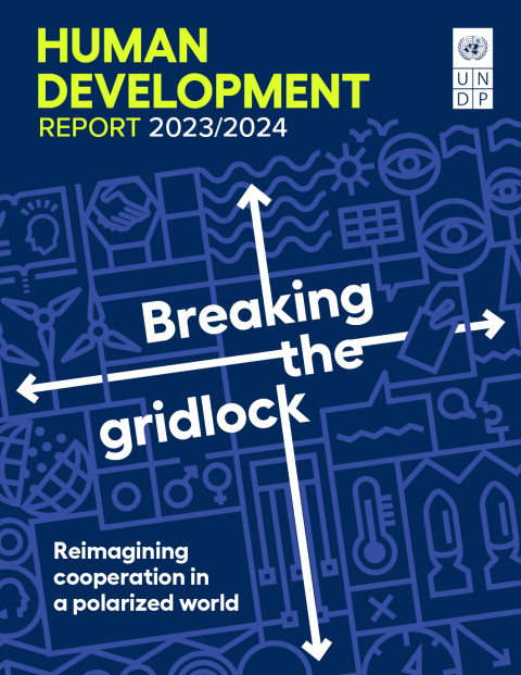Cover image for book Human Development Report 2023/2024: Breaking the Gridlock - Reimagining Cooperation in a Polarized World