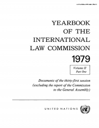 صورة الغلاف: Yearbook of the International Law Commission 1979, Vol II, Part 1 9789213623398
