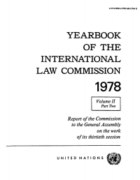 Titelbild: Yearbook of the International Law Commission 1978, Vol.II, Part 2 9789213624005