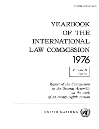 صورة الغلاف: Yearbook of the International Law Commission 1976 9789213624029
