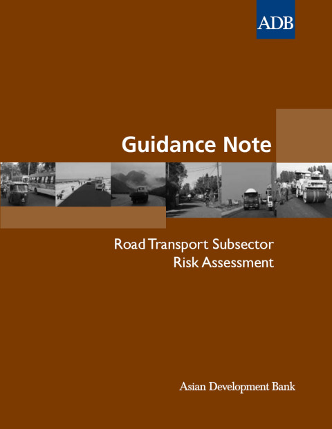 Cover image for book Guidance Note: Road Transport Subsector Risk Assessment