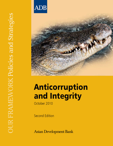 Cover image for book Anticorruption and Integrity
