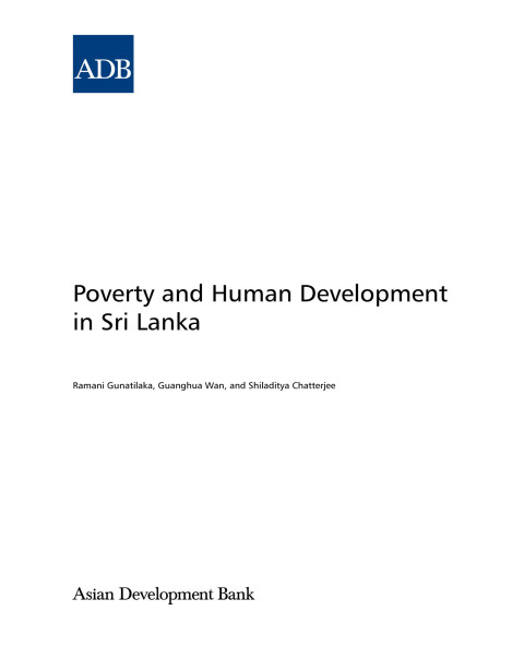 Cover image for book Poverty and Human Development in Sri Lanka