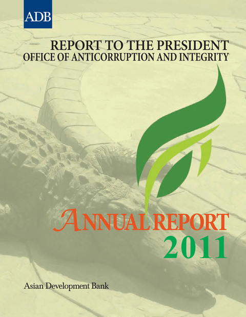 Cover image for book Report to the President: Office of Anticorruption and Integrity