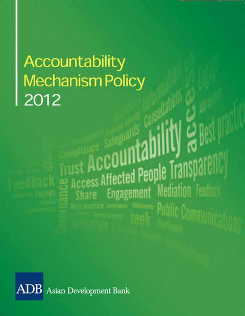 Cover image for book Accountability Mechanism Policy 2012