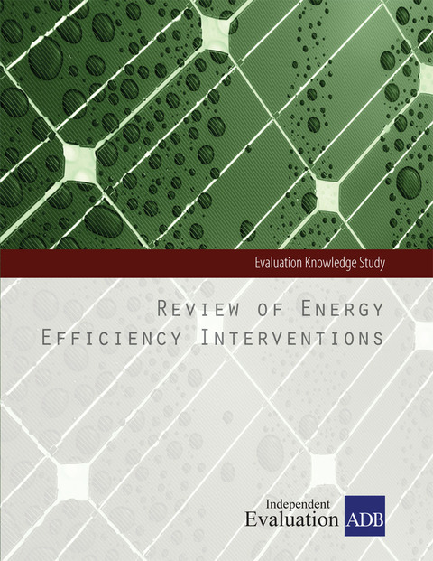Cover image for book Review of Energy Efficiency Interventions