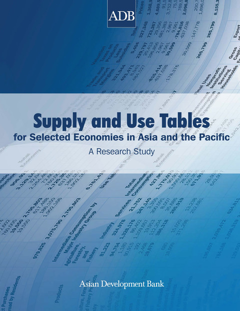 Cover image for book Supply and Use Tables for Selected Economies in Asia and the Pacific