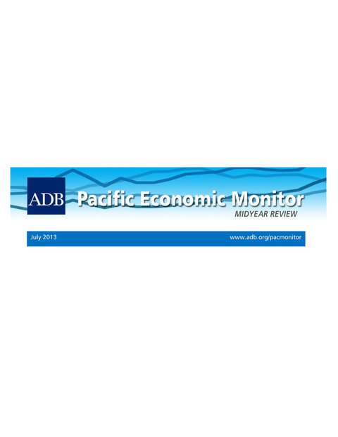 Cover image for book Pacific Economic Monitor July 2013