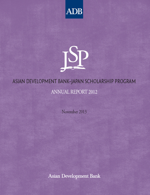 Cover image for book Asian Development Bank–Japan Scholarship Program