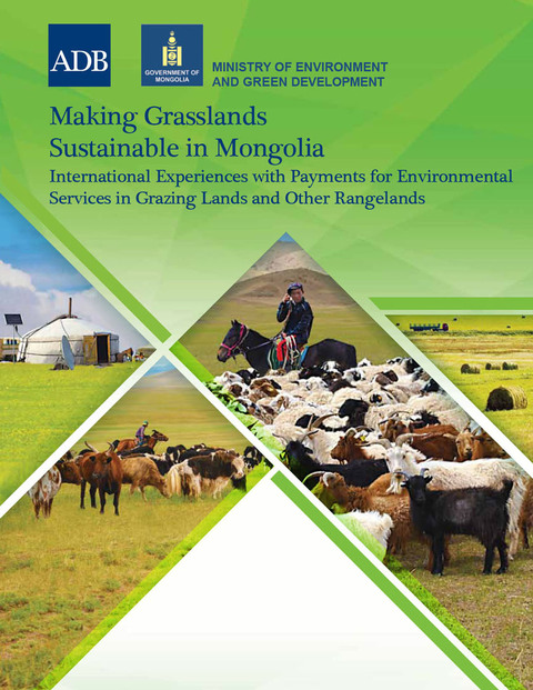 Cover image for book Making Grasslands Sustainable in Mongolia