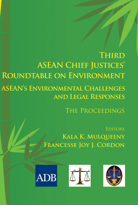 Cover image for book Third ASEAN Chief Justices' Roundtable on Environment