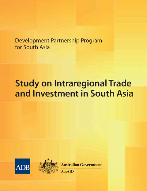 Cover image for book Study on Intraregional Trade and Investment in South Asia