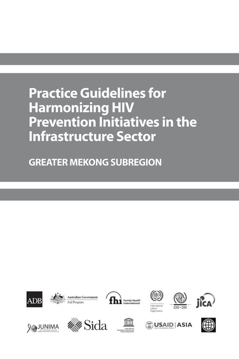 Cover image for book Practice Guidelines for Harmonizing HIV Prevention Initiatives in the Infrastructure Sector