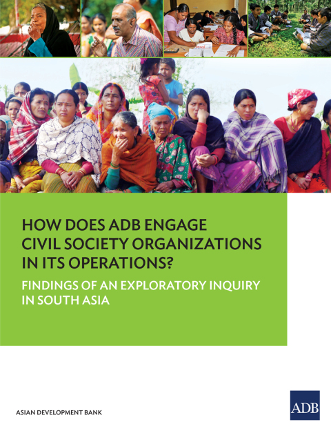 Cover image for book How Does ADB Engage Civil Society Organizations in its Operations?
