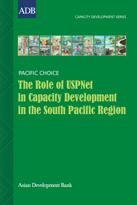 Cover image for book The Role of USPNet in Capacity Development in the South Pacific Region