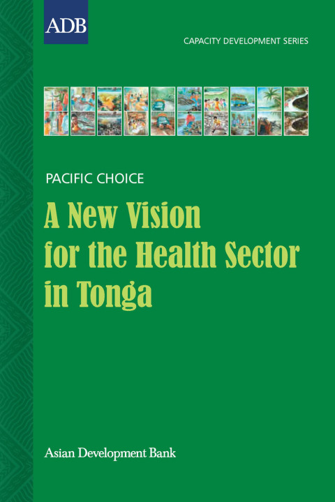 Cover image for book A New Vision for the Health Sector in Tonga