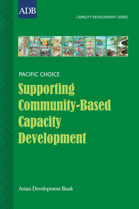 Cover image for book Supporting Community-Based Capacity Development