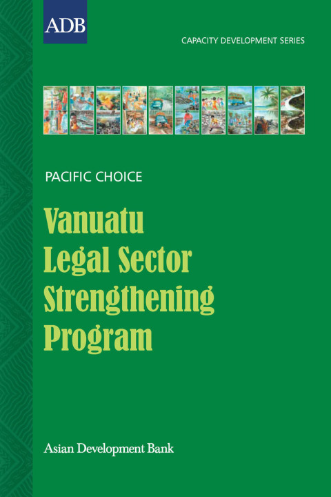 Cover image for book Vanuatu Legal Sector Strengthening Program