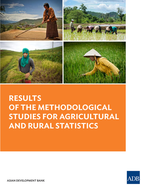 Cover image for book Results of the Methodological Studies for Agricultural and Rural Statistics