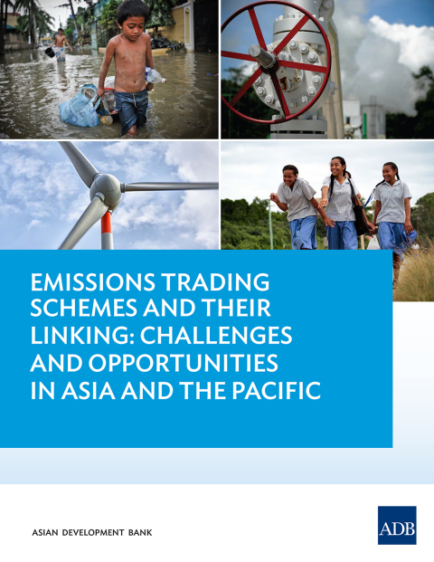 Cover image for book Emissions Trading Schemes and Their Linking