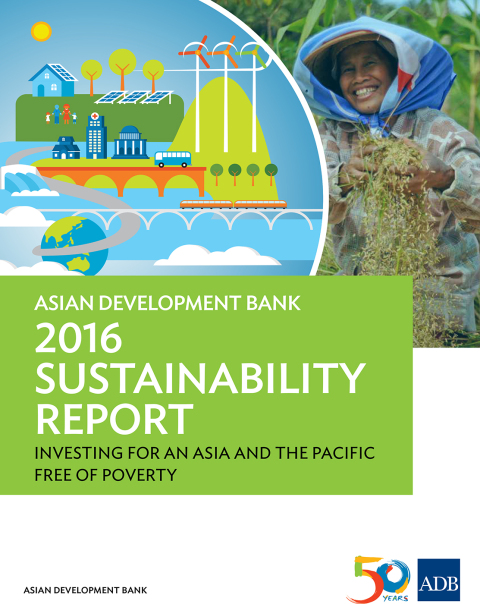 Cover image for book Asian Development Bank 2016 Sustainability Report