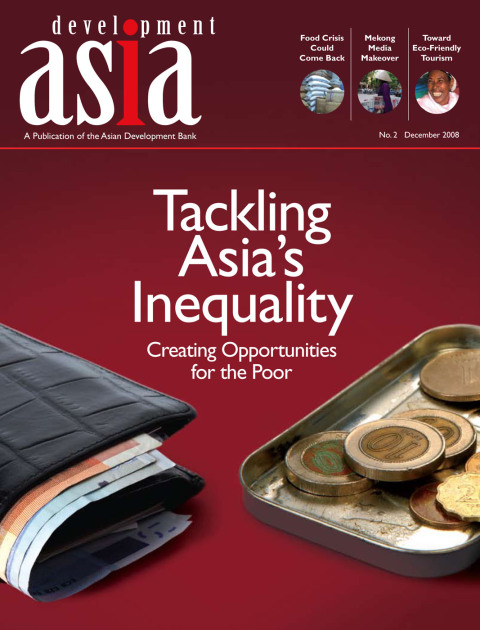 Cover image for book Development Asia—Tackling Asia's Inequality: Creating Opportunities for the Poor