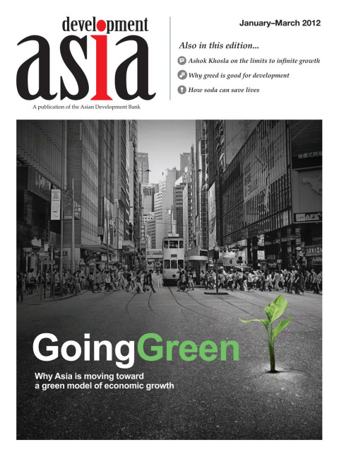 Cover image for book Development Asia—Going Green