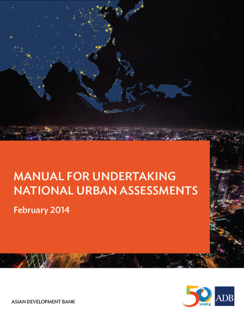 Cover image for book Manual for Undertaking National Urban Assessments