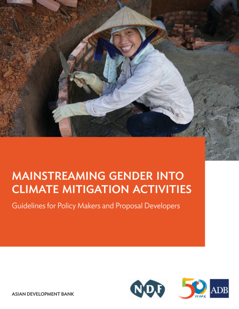 Cover image for book Mainstreaming Gender into Climate Mitigation Activities