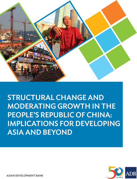 Cover image for book Structural Change and Moderating Growth in the People's Republic of China