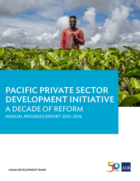 Cover image for book Pacific Private Sector Development Initiative