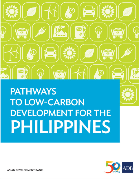 Cover image for book Pathways to Low-Carbon Development for the Philippines