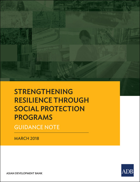 Cover image for book Strengthening Resilience through Social Protection Programs